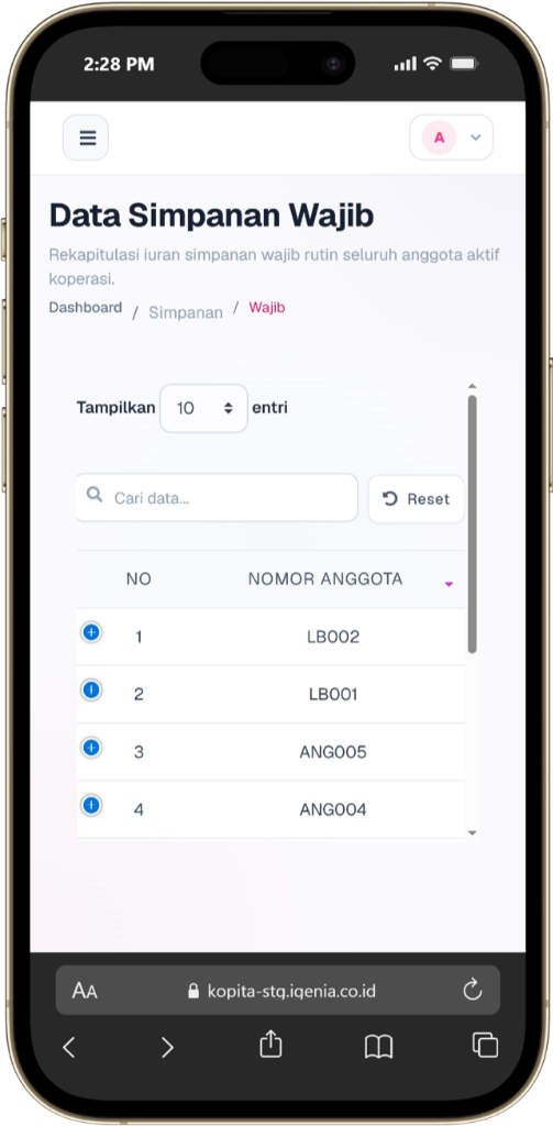 Mobile POS KOPITA